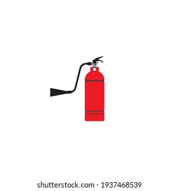 Fire Extinguisher Icon Vector Design Logo Template