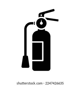 fire extinguisher icon vector design template in white background