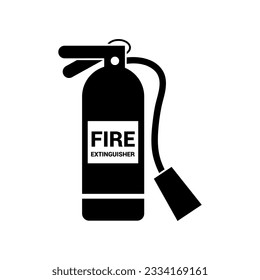 Fire extinguisher icon vector. Firefighter illustration sign. help symbol.