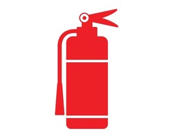 Fire Extinguisher Icon. Vector Illustration