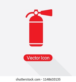 Fire Extinguisher Icon Vector Illustration Eps10