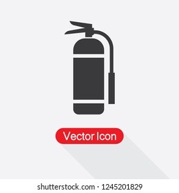 Fire Extinguisher Icon Vector Illustration Eps10