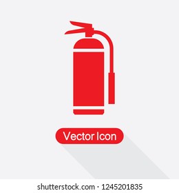 Fire Extinguisher Icon Vector Illustration Eps10