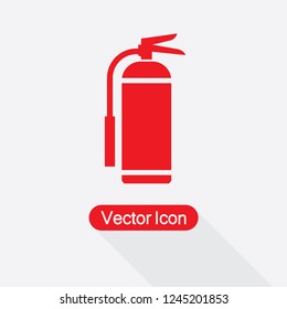 Fire Extinguisher Icon Vector Illustration Eps10