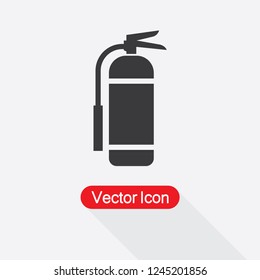 Fire Extinguisher Icon Vector Illustration Eps10