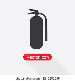 Fire Extinguisher Icon Vector Illustration Eps10