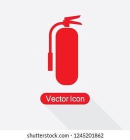 Fire Extinguisher Icon Vector Illustration Eps10