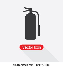 Fire Extinguisher Icon Vector Illustration Eps10