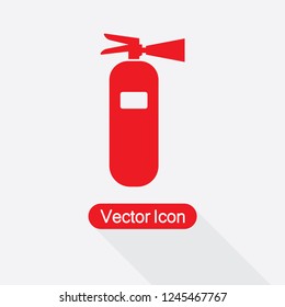 Fire Extinguisher Icon Vector Illustration Eps10