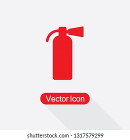 Fire Extinguisher Icon Vector Illustration Eps10