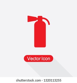 Fire Extinguisher Icon Vector Illustration Eps10