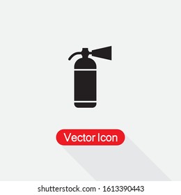 Fire Extinguisher Icon Vector Illustration Eps10