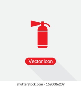 Fire Extinguisher Icon Vector Illustration Eps10