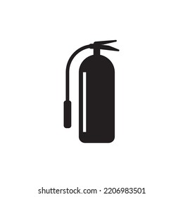 fire extinguisher icon vector illustration symbol design