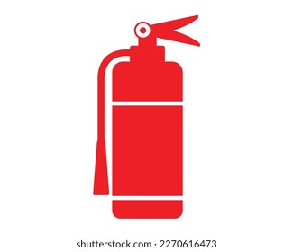 icono del extinguidor de incendios. ilustración vectorial
