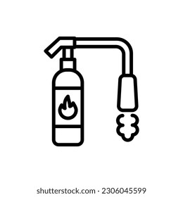 Fire Extinguisher icon in vector. Illustration