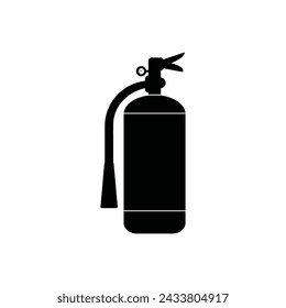 Fire Extinguisher icon vector illustration logo design