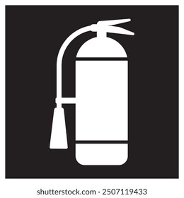 fire extinguisher icon vector illustration symbol design