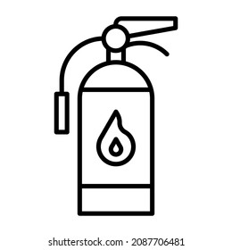 Fire Extinguisher icon vector image. Can also be used for web apps, mobile apps and print media.