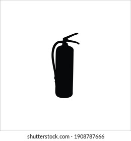 Fire extinguisher icon vector isolated on white background.