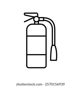 Fire extinguisher icon Vector logo set flat