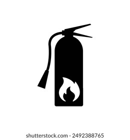 Feuerlöscher-Symbol Vektorgrafik Brandschutz-Symbol