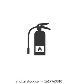 Fire extinguisher Icon vector sign isolated for graphic and web design. Fire extinguisher symbol template color editable on white background.