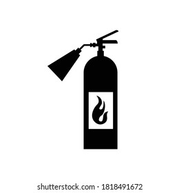 fire extinguisher icon vector sign