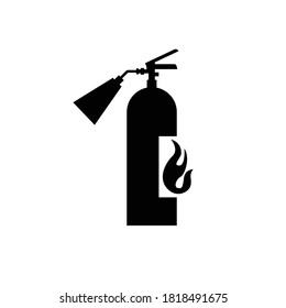 fire extinguisher icon vector sign