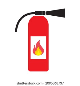 Symbol für Feuerlöscher, Vektorsymbol