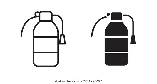 Ícone de extintor de incêndio para o design do seu site, logotipo, aplicativo, UI. EPS10