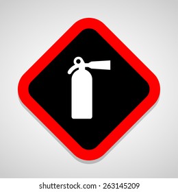 Fire Extinguisher icons set great for any use. Vector EPS10.