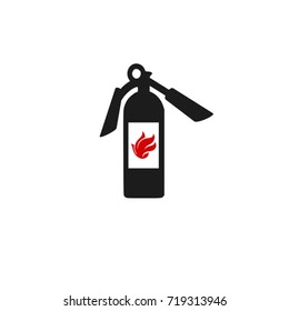 fire extinguisher icon,vector
