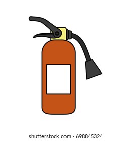 Fire extinguisher industrial security