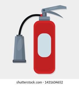fire extinguisher isolated for firefighter concept icon vector illustration