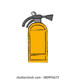 Fire extinguisher isolated icon vector illustration graphic design