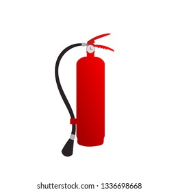 Fire extinguisher isolated on white background