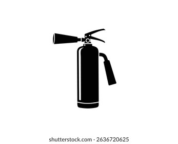 fire extinguisher isolated on white background