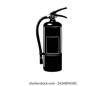 fire extinguisher isolated on white background
