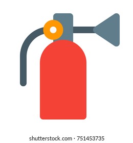 fire extinguisher isolated on white background