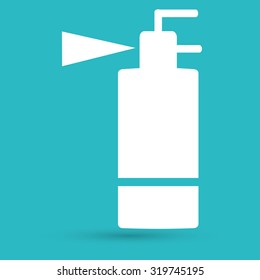 Fire extinguisher line icon