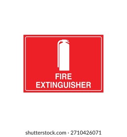 Marcador de Locación del EXTINTOR - Plantilla inmediata del archivo del Vector del equipo de lucha contra incendios