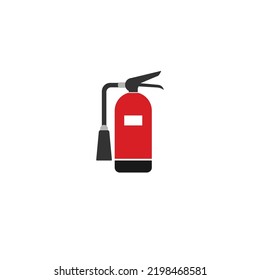 Fire Extinguisher Logo Vector Icon Template