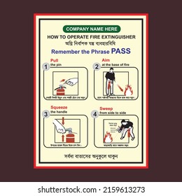 Fire Extinguisher operation method design