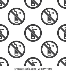 Fire extinguisher pattern. 