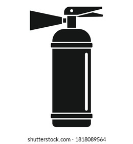 Icono de prevención de extinguidores de incendios. Ilustración simple del icono vectorial de prevención de extinción de incendios para diseño web aislado en fondo blanco