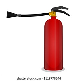 fire extinguisher ready for active