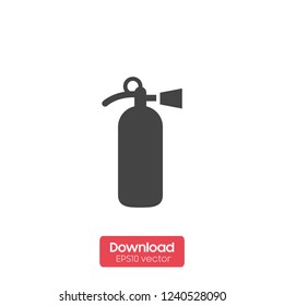 Fire extinguisher sign.