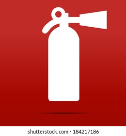 Fire extinguisher sign 