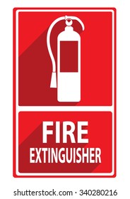 fire extinguisher sign